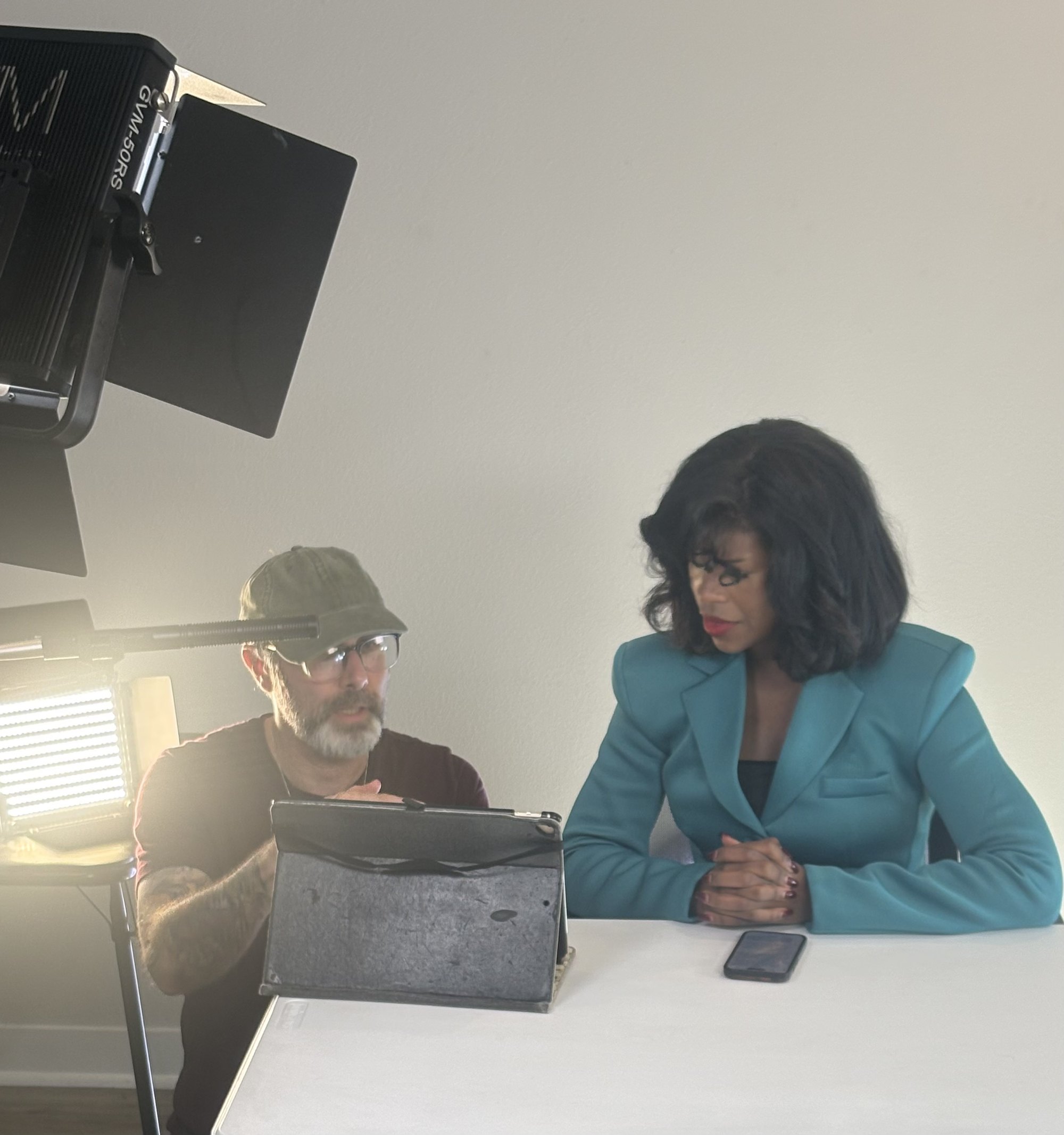 On set
