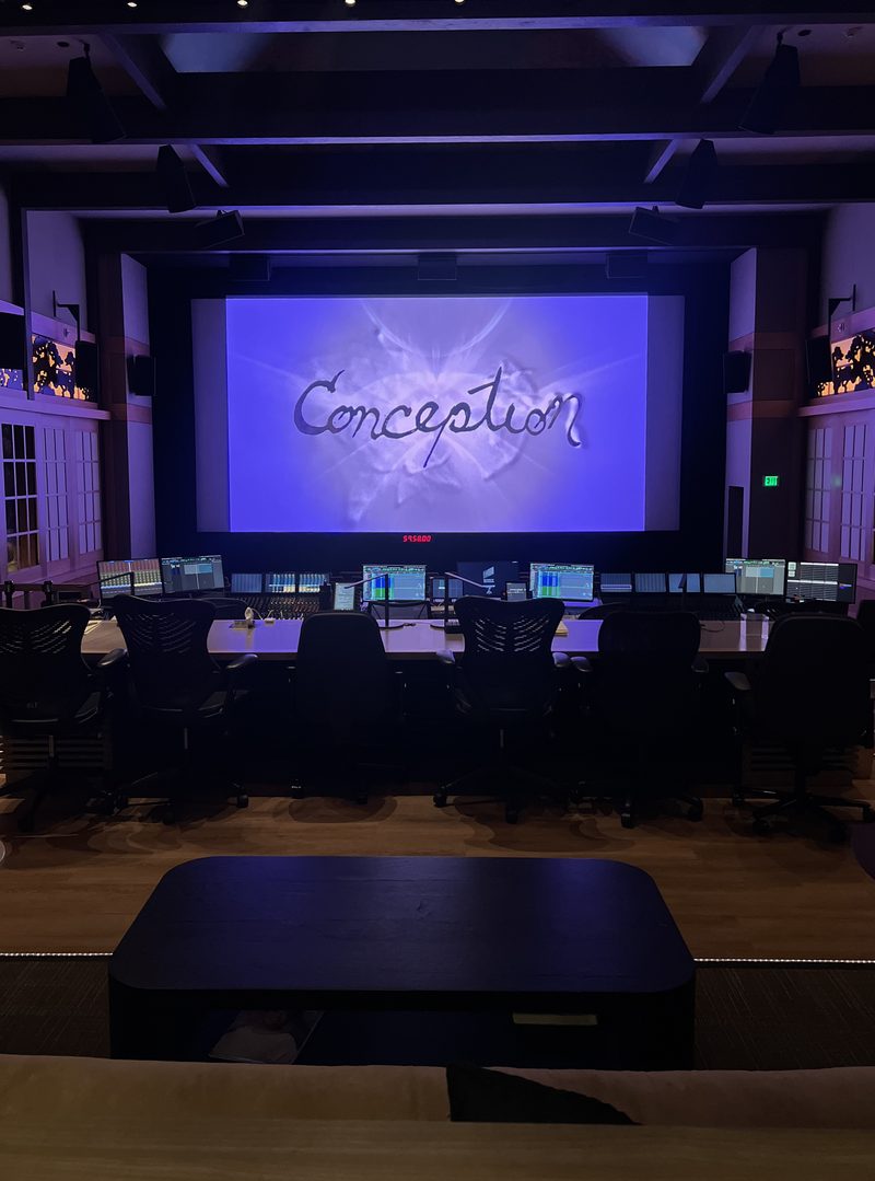 On the dub stage at Sony