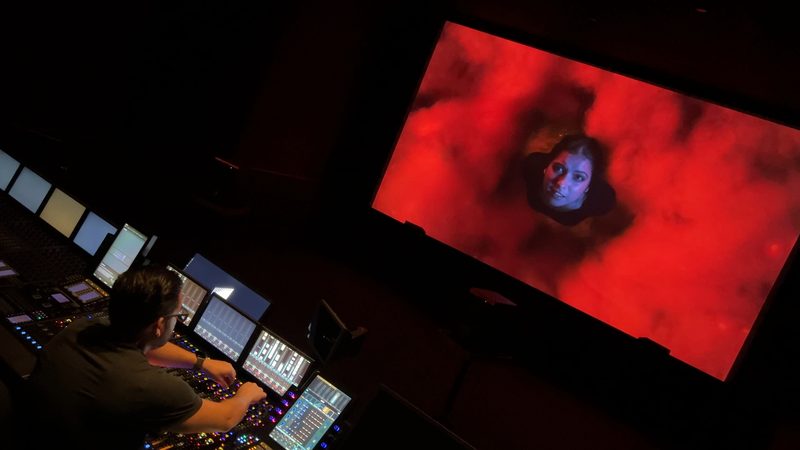 Final mix on the dub stage